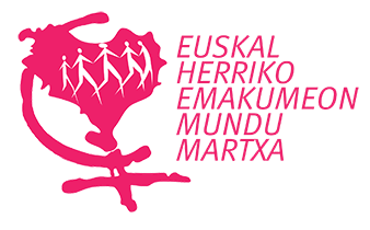 Emakumeen martxa Banner